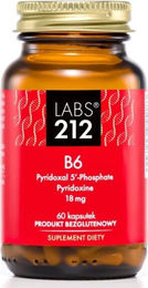 LABS212 B6 P-5-P Pyridoxal-5-Phosphat Kapseln ohne Zusatzstoffe 60 Stück – Bild 1 von 1