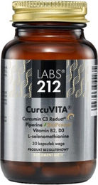 LABS212 CurcuVITA Kurkuma Extrakt Kapseln ohne Zusatzstoffe 30 Stück – Bild 1 von 1