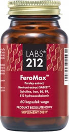 Labs212 FeroMax Ferritin Eisen mit Vitamin B 60 Kapseln – Bild 1 von 1