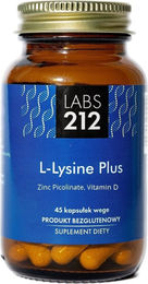 Labs212 L-Lysin PLUS Kapseln mit pflanzlichem Ursprung 45 Stück – Bild 1 von 1
