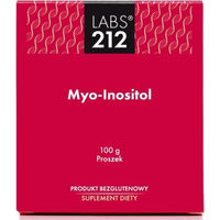 Produktbild von LABS212 Myo-Inositol Pulver vegan und glutenfrei für Erwachsene 100 g