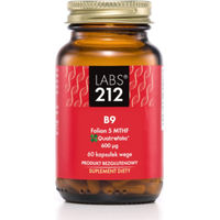 Produktbild von LABS212 Vitamin B9 Folat 5 MGF Kapseln 60 Stück vegan und glutenfrei für Erwachsene