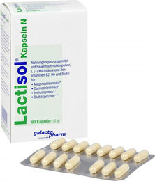Lactisol Galactopharm Kapseln ohne Gelatine 90 Stück – Bild 1 von 1