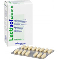 Produktbild von Lactisol Galactopharm Kapseln ohne Gelatine 90 Stück