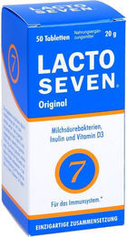 Lacto Seven Blanco Pharma Tabletten 50 Stück laktosefrei zuckerfrei und glutenfrei – Bild 1 von 3
