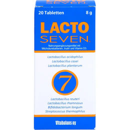 LACTO SEVEN Blanco Pharma Tabletten zuckerfrei glutenfrei laktosefrei 20 Stück – Bild 1 von 2
