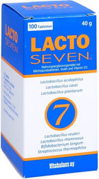 LACTO SEVEN Tabletten von Blanco Pharma GmbH, 100 Stück, zuckerfrei, glutenfrei, laktosefrei und ohne Gelatine, für Erwachsene und Kinder – Bild 1 von 2