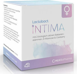 Lactobact Intima Kapseln mit Cranberry, D-Mannose und Milchsäurebakterien für Frauen, 30 Stück – Bild 1 von 1