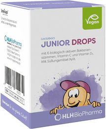 Lactobact Junior Drops zuckerfreie Lutschtabletten für Kinder – Bild 1 von 1