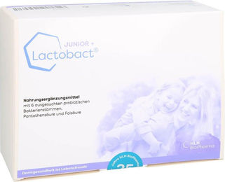 Lactobact Junior+ Pulver für Kinder, zuckerfrei und ohne Zusatzstoffe, 180 g – Bild 1 von 2