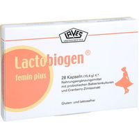 Produktbild von Lactobiogen femin plus Kapseln für Frauen 28 Stück