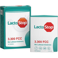 Produktbild von LactoStop Laktase Tabletten 3300 FCC 100 Stück