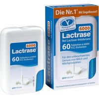 Produktbild von LACTRASE PRO NATURA Laktase Tabletten 6000 FCC 60 Stück