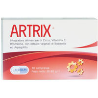Produktbild von Laerbium Pharma ARTRIX Tabletten mit Boswellia und Bromelain glutenfrei und laktosefrei 36 Stück
