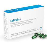 Produktbild von Laflorina Kapseln für Frauen vegan laktosefrei und glutenfrei