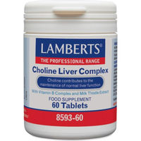 Produktbild von Lamberts Choline Liver Complex mit Cholin und B-Komplex Tabletten 60 Stück