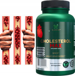 Lanco Cholesterol Max Kapseln mit Monacolin und Bergamotte 60 Stück – Bild 1 von 3