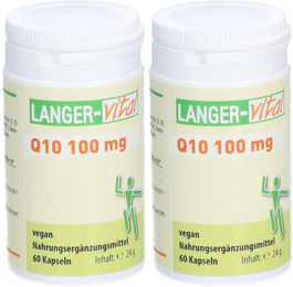 Langer vital Coenzym Q10 100 mg Ubiquinon Kapseln vegan 60 Stück – Bild 1 von 1