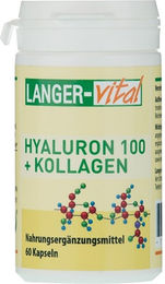 LANGER-vital Hyaluron 100 + Kollagen Kapseln – Bild 1 von 1