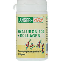 Produktbild von LANGER-vital Hyaluron 100 + Kollagen Kapseln