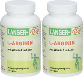 LANGER-vital L-Arginin mit Vitamin C und Zink Kapseln – Bild 1 von 1