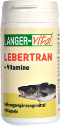 LANGER-Vital Lebertran mit Vitaminen in Kapseln – Bild 1 von 1