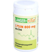 Produktbild von Langer vital Lysin 800 mg und Zink Tabletten 60 Stück