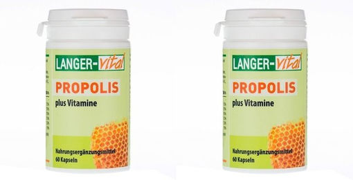 LANGER-vital Propolis plus Vitamine Kapseln 60 Stück – Bild 1 von 1