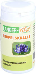 Langer Vital Teufelskralle 250 mg mit Vitamin C, Zink und Selen Kapseln 60 Stück – Bild 1 von 1