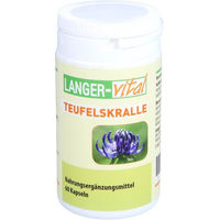 Produktbild von Langer Vital Teufelskralle 250 mg mit Vitamin C, Zink und Selen Kapseln 60 Stück