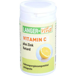 Langer vital Vitamin C 300 mg und Zink Depot Kapseln 60 Stück – Bild 1 von 1