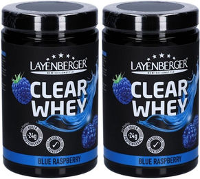 LAYENBERGER® Clear Whey Isolat Pulver Blue Raspberry zuckerfrei 840 g – Bild 1 von 1