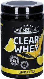 LAYENBERGER Clear Whey Isolat Pulver Lemon Ice Tea Zitrone zuckerfrei 1000 g – Bild 1 von 2
