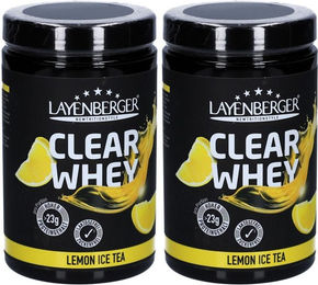 LAYENBERGER® Clear Whey Isolat Pulver Lemon Ice Tea Zitrone zuckerfrei – Bild 1 von 1