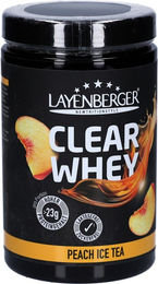 LAYENBERGER® Clear Whey Isolat Pulver Peach Ice Tea zuckerfrei 1000 g – Bild 1 von 2