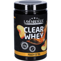 Produktbild von LAYENBERGER® Clear Whey Isolat Pulver Peach Ice Tea zuckerfrei 1000 g