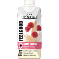Produktbild von Layenberger Fit+Feelgood Slim Shake Himbeer-Vanille laktosefrei und glutenfrei