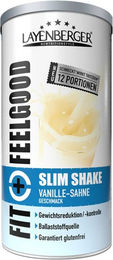 Layenberger Fit+Feelgood Slim Shake Vanille-Sahne Pulver glutenfrei – Bild 1 von 2