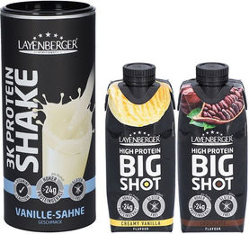 Layenberger High Protein Big Shot Chocolate mit L-Carnitin glutenfrei flüssig – Bild 1 von 1