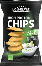 Layenberger High Protein Chips Sour Cream & Onion – Bild 1 von 1