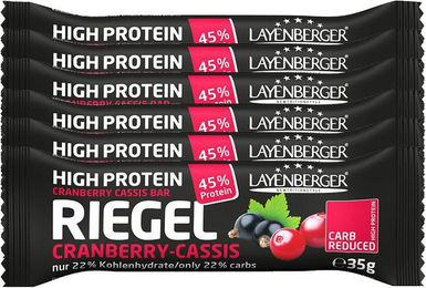 LAYENBERGER High Protein Riegel Cranberry-Cassis ohne Zusatzstoffe – Bild 1 von 1