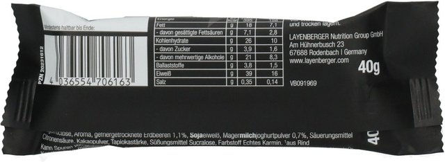 LAYENBERGER® High Protein Riegel Erdbeere-Joghurt – Bild 1 von 2