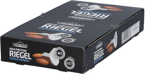 Layenberger High Protein Riegel Kokos-Mandel Low Carb zuckerarm 18 Stück – Bild 1 von 6