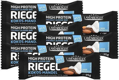 LAYENBERGER High Protein Riegel Kokos-Mandel ohne Zusatzstoffe – Bild 1 von 1