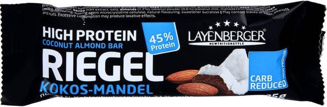 Layenberger Lowcarb.one Proteinriegel Kokos-Mandel ohne Zusatzstoffe 35 g – Bild 1 von 4