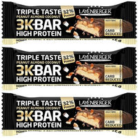 Produktbild von LAYENBERGER Triple Taste High Protein Riegel Erdnuss Mandel Kokos ohne Zusatzstoffe