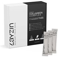 Produktbild von LAYZIN Beauty Kollagen Anti-Aging Komplex mit Verisol Kollagen Pulver aus Rind Typ I und Typ III zuckerfrei und ohne Zusatzstoffe