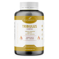 Produktbild von Lazarraga Tribulus Complex Maca mit Arginin und Zink 180 vegane Kapseln glutenfrei laktosefrei zuckerfrei