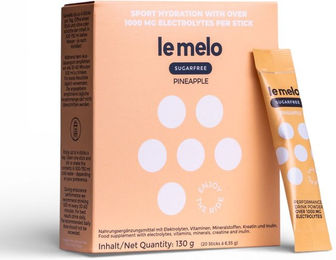 le melo Pineapple Funktionale Hydration Sticks zuckerfrei für Sportler – Bild 1 von 3
