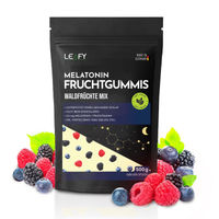 Produktbild von Leafy Melatonin Fruchtgummis Waldfruchtmix vegan 500g